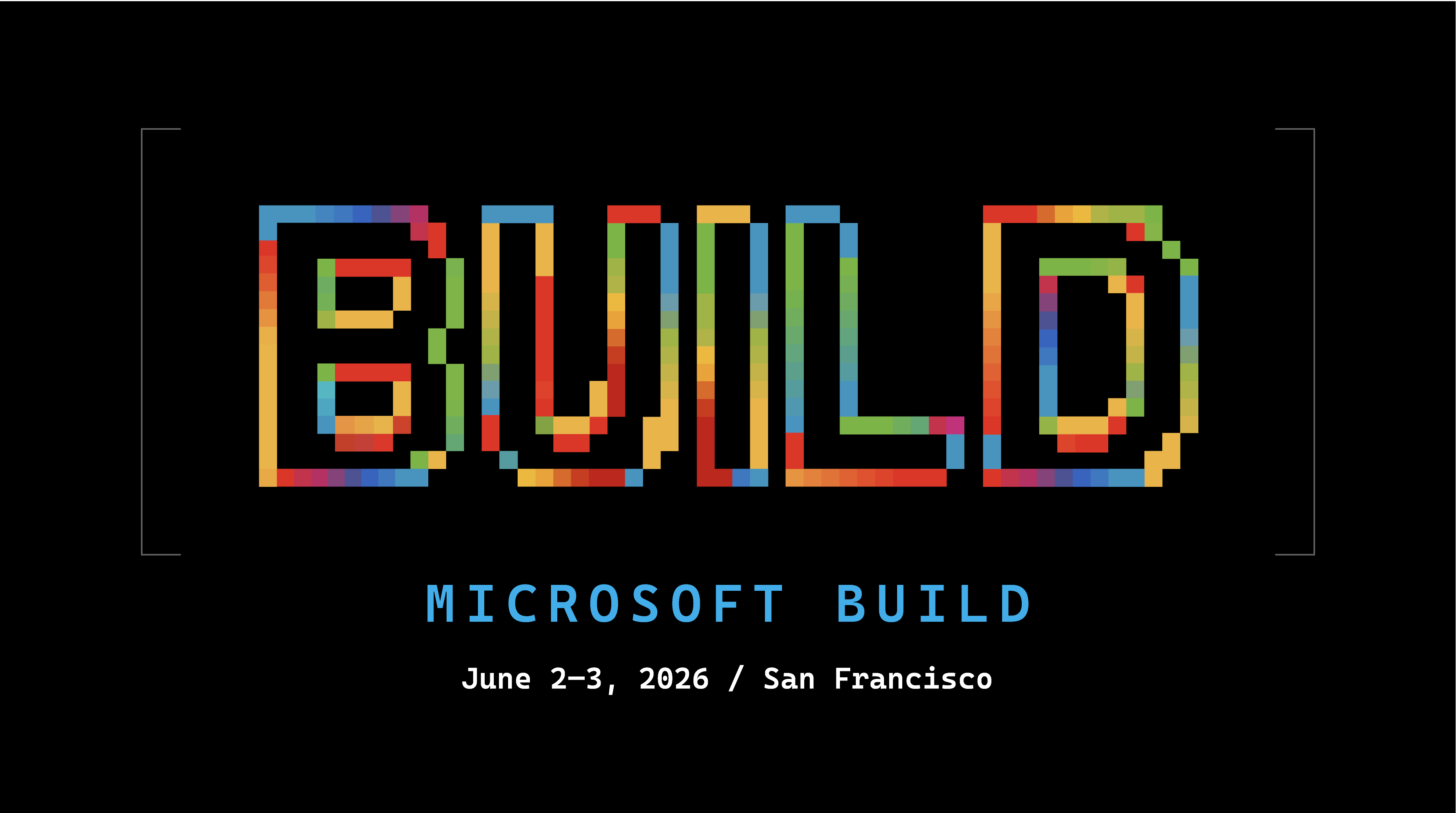 Microsoft Build - June 3-5, 2026